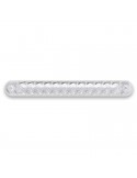 Pilote Led Latéral FT-195 Led en Rouge et Blanc Barre Fristom Amabar à installer en surface Délimiteurs Approuvés | Toi