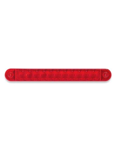 Piloto Led Lateral FT-195 Led en barra de Fristom Amabar Rojo y Blanca para instalar en superficie Homologado Delimitadoras | Le