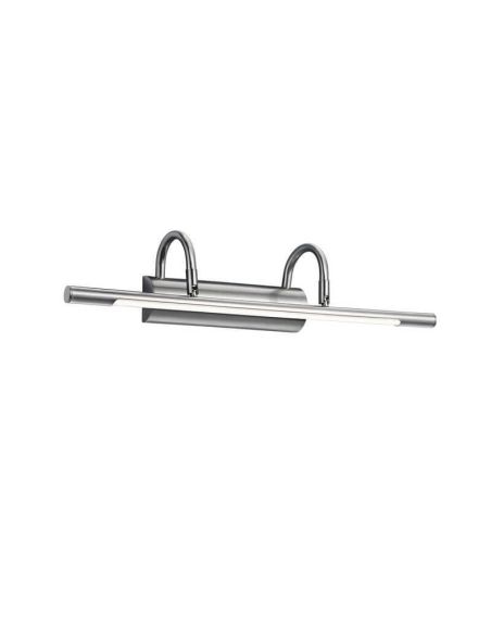 Applique LED CUADRO pour éclairage d'accentuation de couleur nickel mat
