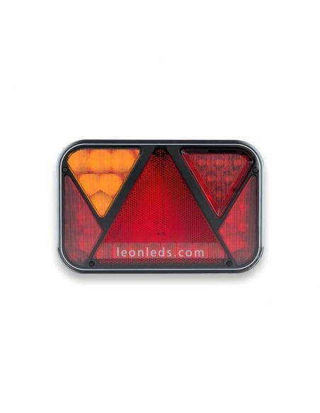 Piloto Trasero LED CanBus incorporado con conector 5 Pin con luz de matricula 12V Fristom | LeonLeds