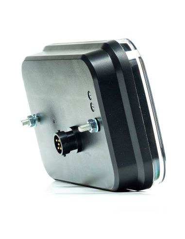 Lanterna traseira LED CanBus integrada com conector de 5 pinos com luz de placa 12V Fristom | LeonLeds