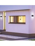 Applique murale d'extérieur LED haut et bas THAMES anthracite extérieur