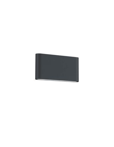 Applique murale LED d'extérieur THAMES II, éclairage haut et bas anthracite