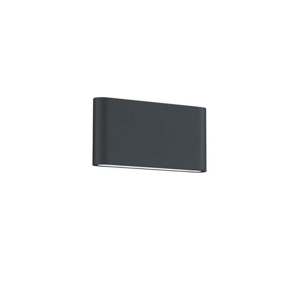 Aplique LED para exterior THAMES II luminária ascendente e descendente antracite