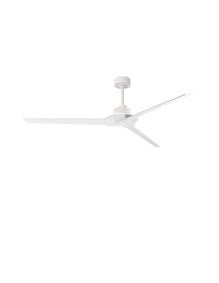 Ventilador de techo luz LED indirecta 20W BRISA Ø175cm 40W Blanco+Madera 2700K-5000K, 1400 Lm aspas reversibles