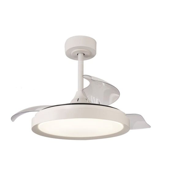 Ventilador LED 40W MISTRAL MINI 28W Blanco 2700K-5000K, 2500 Lm