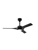 Ventilador LED 30W con aspas THAI 35W Negro 2700K-5000K, 2400 Lm 