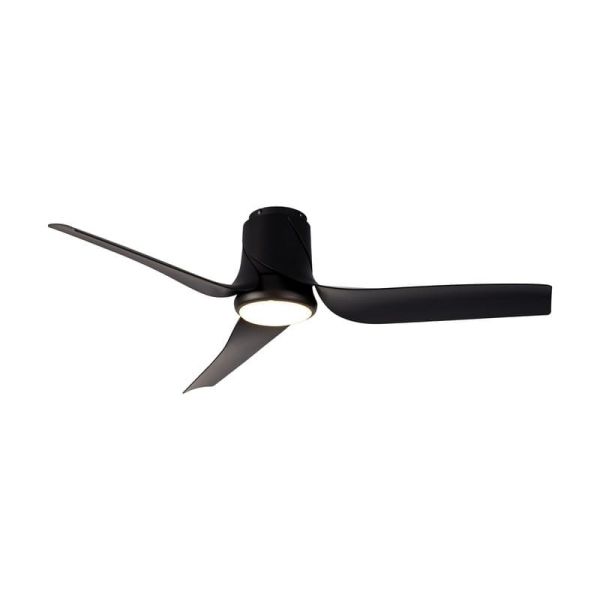 Ventilador de techo LED 30W USHUAIA 35W Negro 2700K-5000K, 2400 Lm 