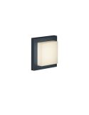 Aplique de pared LED/plafón de techo exterior HONDO cuadrado| LeonLeds