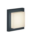 Aplique de pared LED/plafón de techo exterior HONDO cuadrado detalle producto