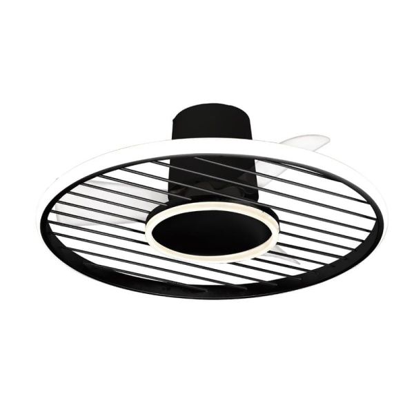 Plafón LED 45W Ventilador 30W SOHO Negro 2700K-5000K, 3150 Lm 