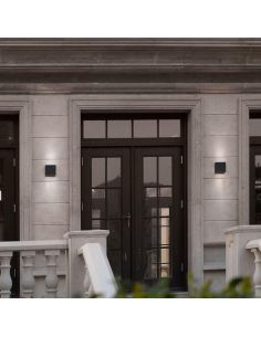 THAMES applique murale d'extérieur LED haut et bas 14cm | LéonLeds 2