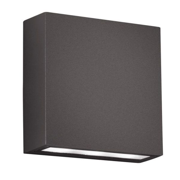 Aplique de pared LED exterior THAMES luz arriba y abajo 14cm| LeonLeds