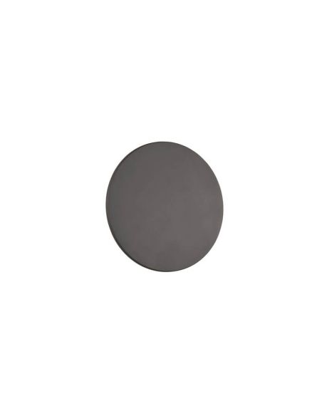 Aplique pared LED redondo exterior BELLY iluminación indirecta vista lateral