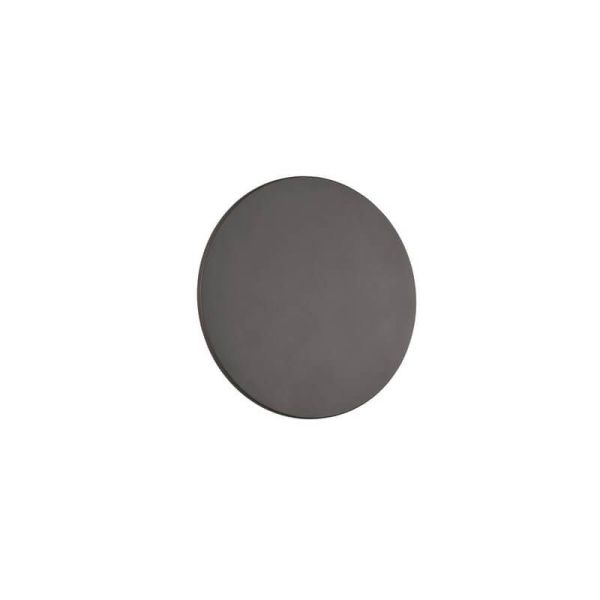 Aplique pared LED redondo exterior BELLY iluminación indirecta vista lateral