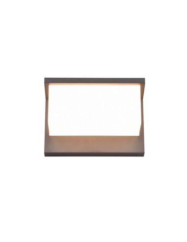 Aplique pared LED para exterior NESTOS rectangular| LeonLeds