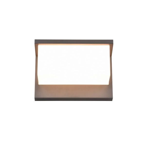 Aplique pared LED para exterior NESTOS rectangular| LeonLeds