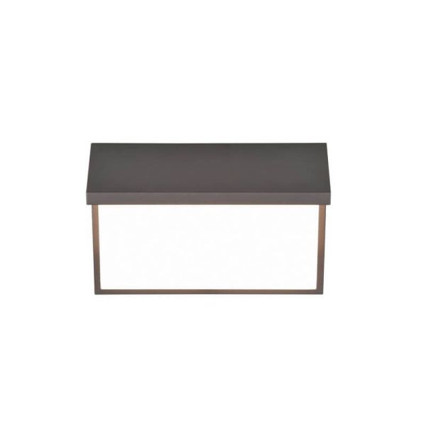 Aplique pared LED para exterior NESTOS rectangular| LeonLeds