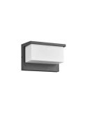 Aplique pared LED para exterior NESTOS rectangular| LeonLeds