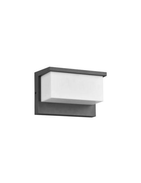 Arandela LED retangular para exterior NESTOS | LeonLeds