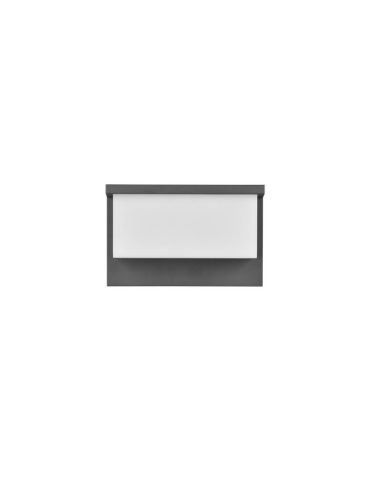 Aplique pared LED para exterior NESTOS rectangular| LeonLeds