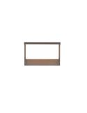 Aplique pared LED para exterior NESTOS rectangular| LeonLeds