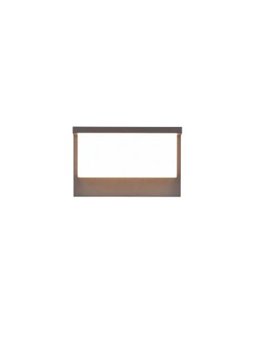 Aplique pared LED para exterior NESTOS rectangular| LeonLeds
