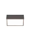 Aplique pared LED para exterior NESTOS rectangular vista desde arriba
