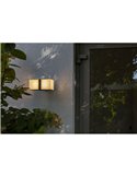 Applique d'extérieur LED CUBA 360º avec double tête 24,4W anthracite/noir mat 3000K/4000K