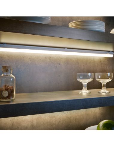 Arandela com luz LED para armário de cozinha RAMON 84cm | LeonLeds