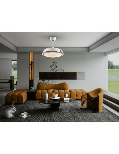 Ventilateur de plafond LED dimmable...