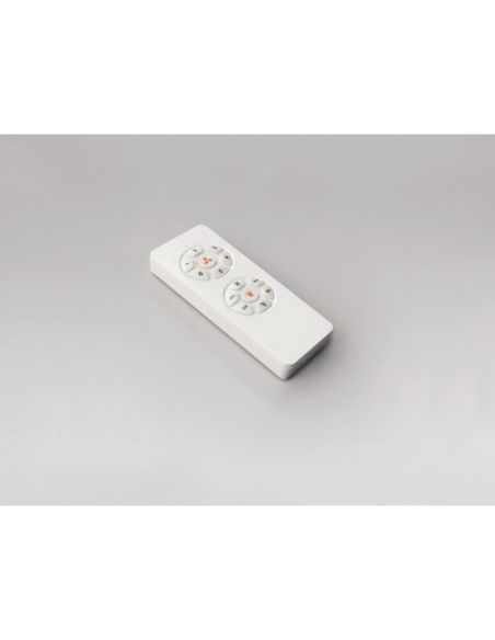 ENZO Ventilador de teto com luz LED regulável Controle remoto com função reversa incluído