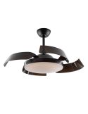 Ventilador de techo luz LED ENZO dimmable función Inversa | LeonLeds