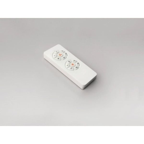 Ventilador de teto VITO com luz LED acabamento branco fosco controle remoto incluído