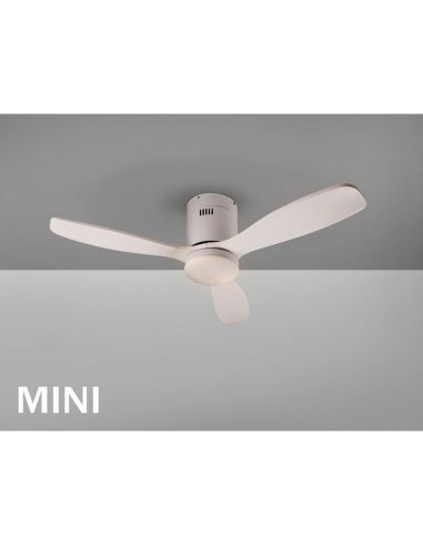 SIROCO MINI Ventilateur de plafond avec fonction d'inversion de lumière | LéonLeds