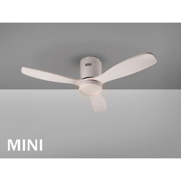 SIROCO MINI Ventilateur de plafond avec fonction d'inversion de lumière | LéonLeds