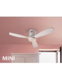 Ventilador de techo con luz SIROCO MINI Función Inversa| LeonLeds