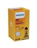 Lâmpada Philips Vision H7 PX26D +30% mais luz 12972PRC1 | leonleds