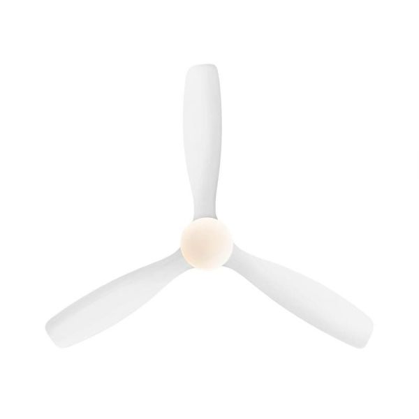 Ventilador de teto LED branco regulável SIROCO 6 velocidades | LeonLeds