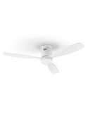 Ventilador de techo LED dimmable SIROCO blanco 6 velocidades| LeonLeds