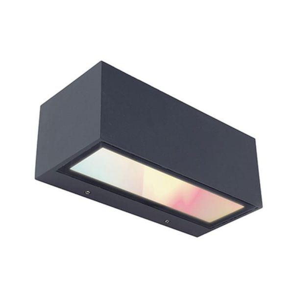 Aplique LED inteligente GEMINI 2700K-6500K+RGB 17W antracita LUZ arriba y abajo