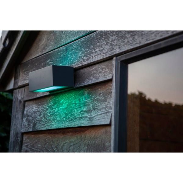 Aplique LED inteligente GEMINI 2700K-6500K+RGB 17W antracita LUZ arriba y abajo