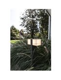 Farol exterior LED CUBA cabeça dupla de 75cm de altura 24,4W 3000K/4000K