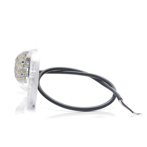 Pilote de position avant Led blanc pour camions de la marque Was plus catadiótrico avec support | leonleds