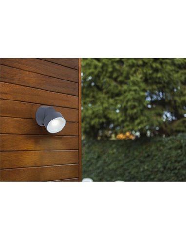 Aplique/Foco LED de pared exterior TRUMPET 4000K