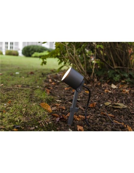 Refletor/espigão LED para exterior antracite EXPLORER 5,9W 3000K