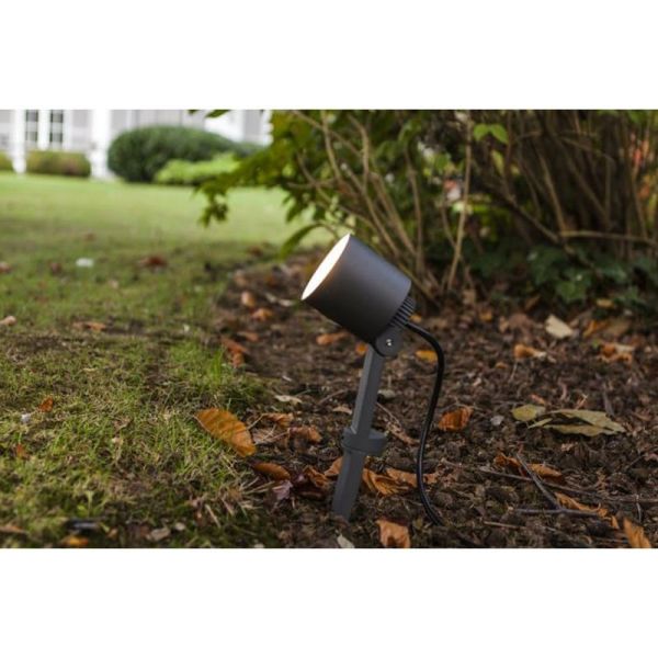 Refletor/espigão LED para exterior antracite EXPLORER 5,9W 3000K