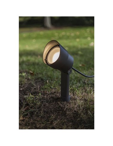 Refletor/espigão LED para exterior antracite EXPLORER 5,9W 3000K