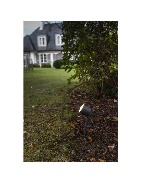 Refletor/espigão LED para exterior antracite EXPLORER 5,9W 3000K