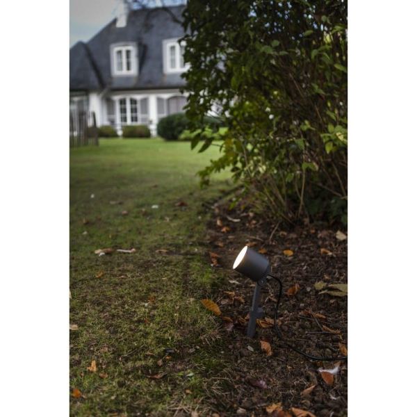 Refletor/espigão LED para exterior antracite EXPLORER 5,9W 3000K